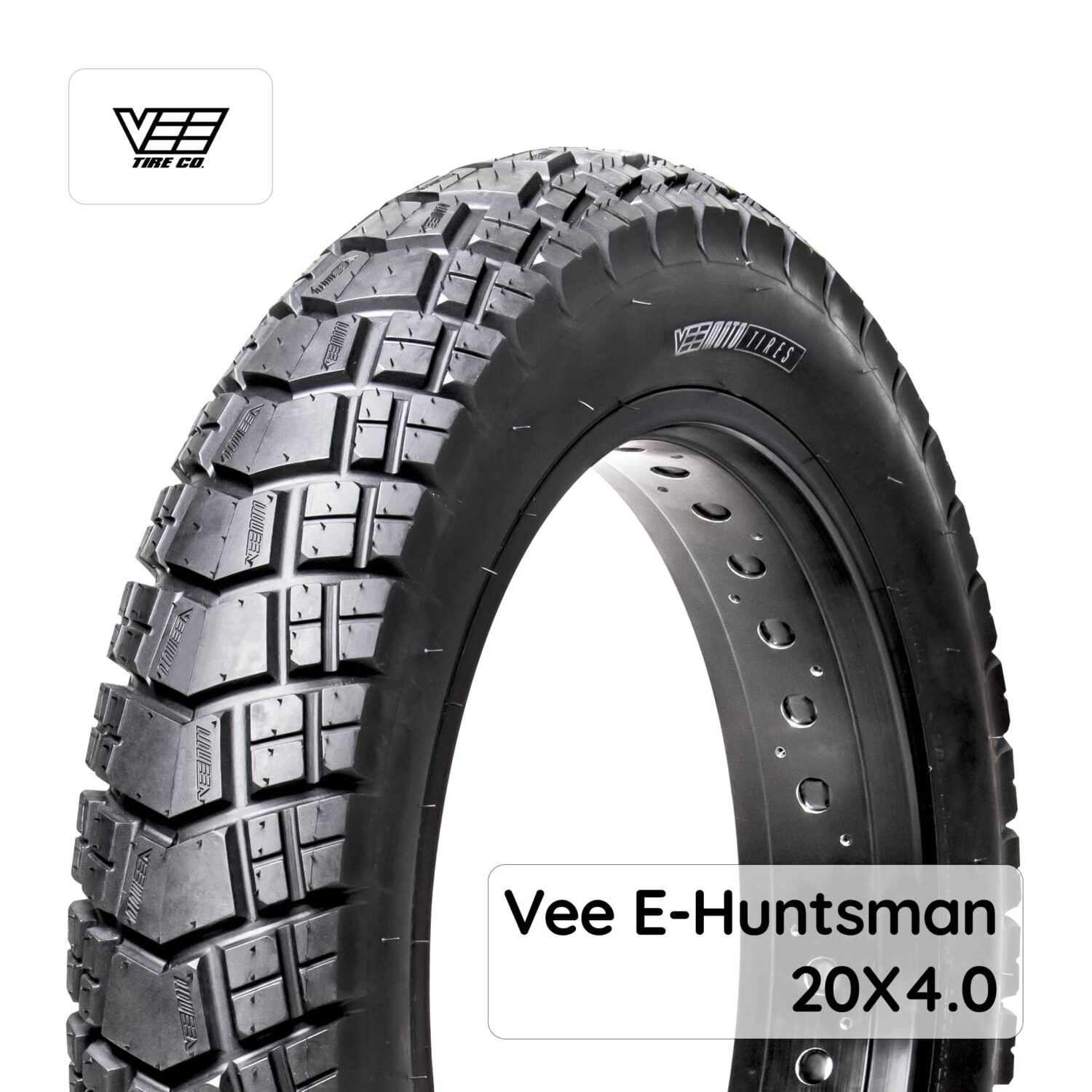 eBP Vee Tire E-Huntsman Black 20" x 4"