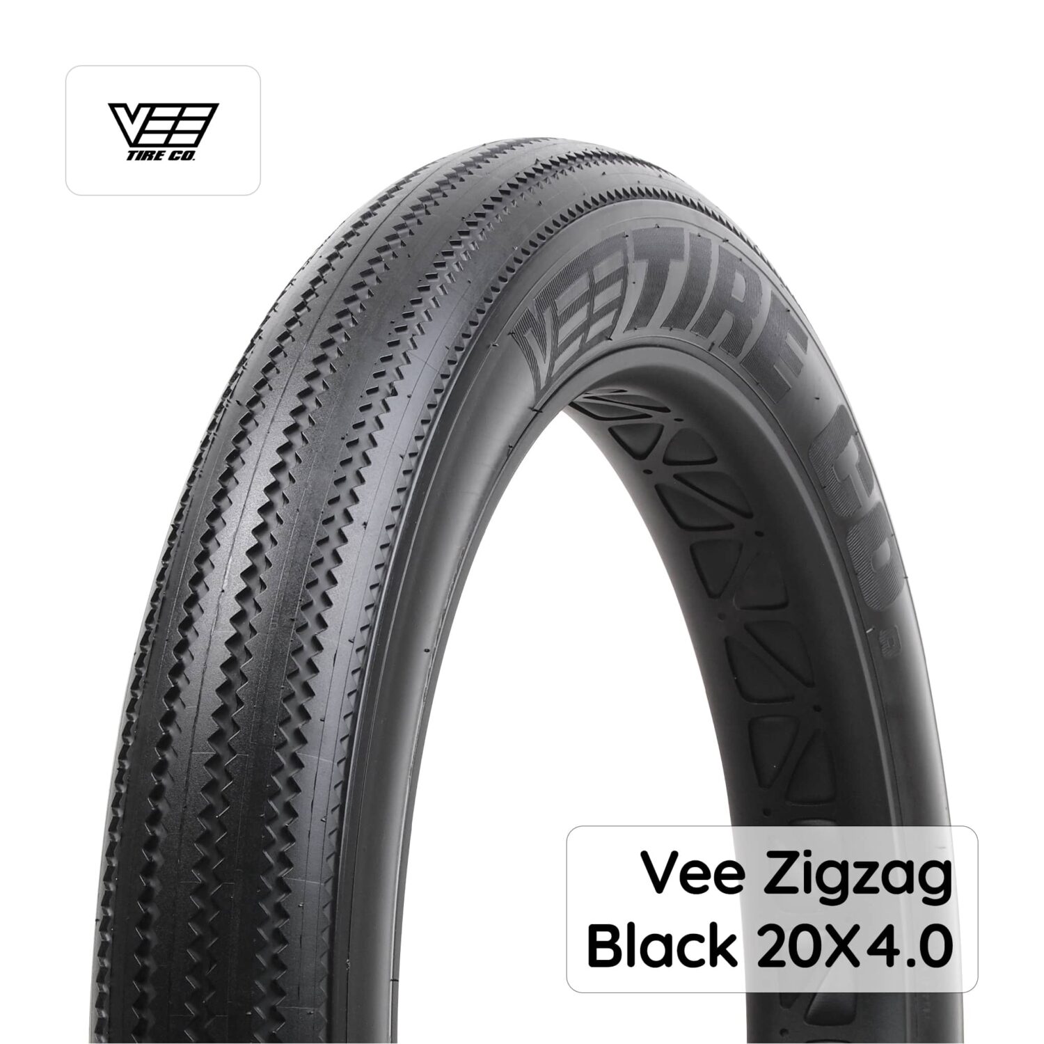 eBP Vee Tire ZigZag Black 20" x 4"