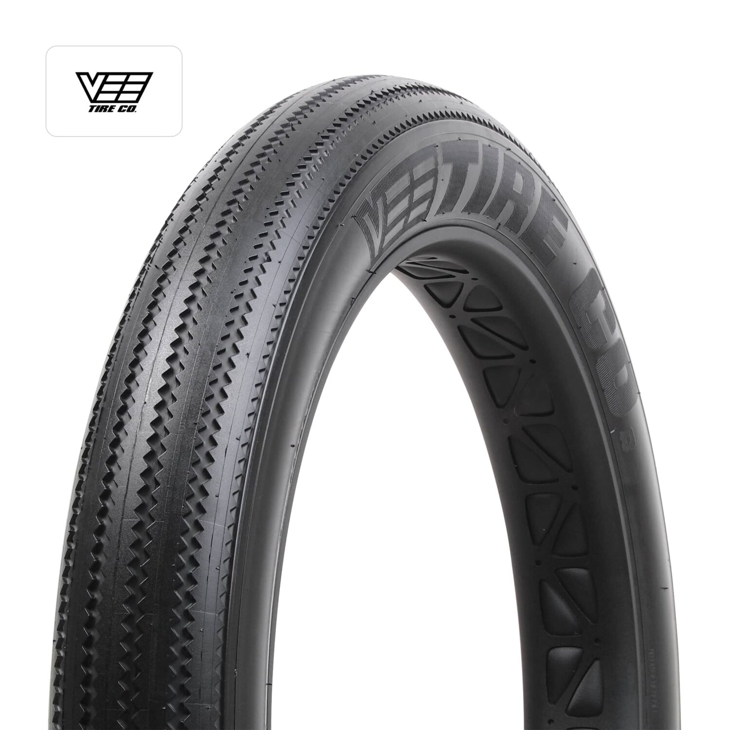 eBP Vee Tire ZigZag Black 20" x 4" - Image 3