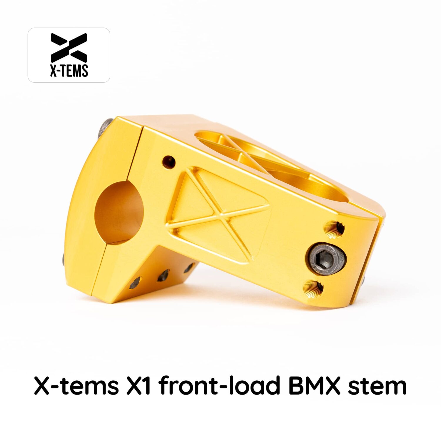 X-Tems X1 BMX Stem (Bright Gold) - Image 3