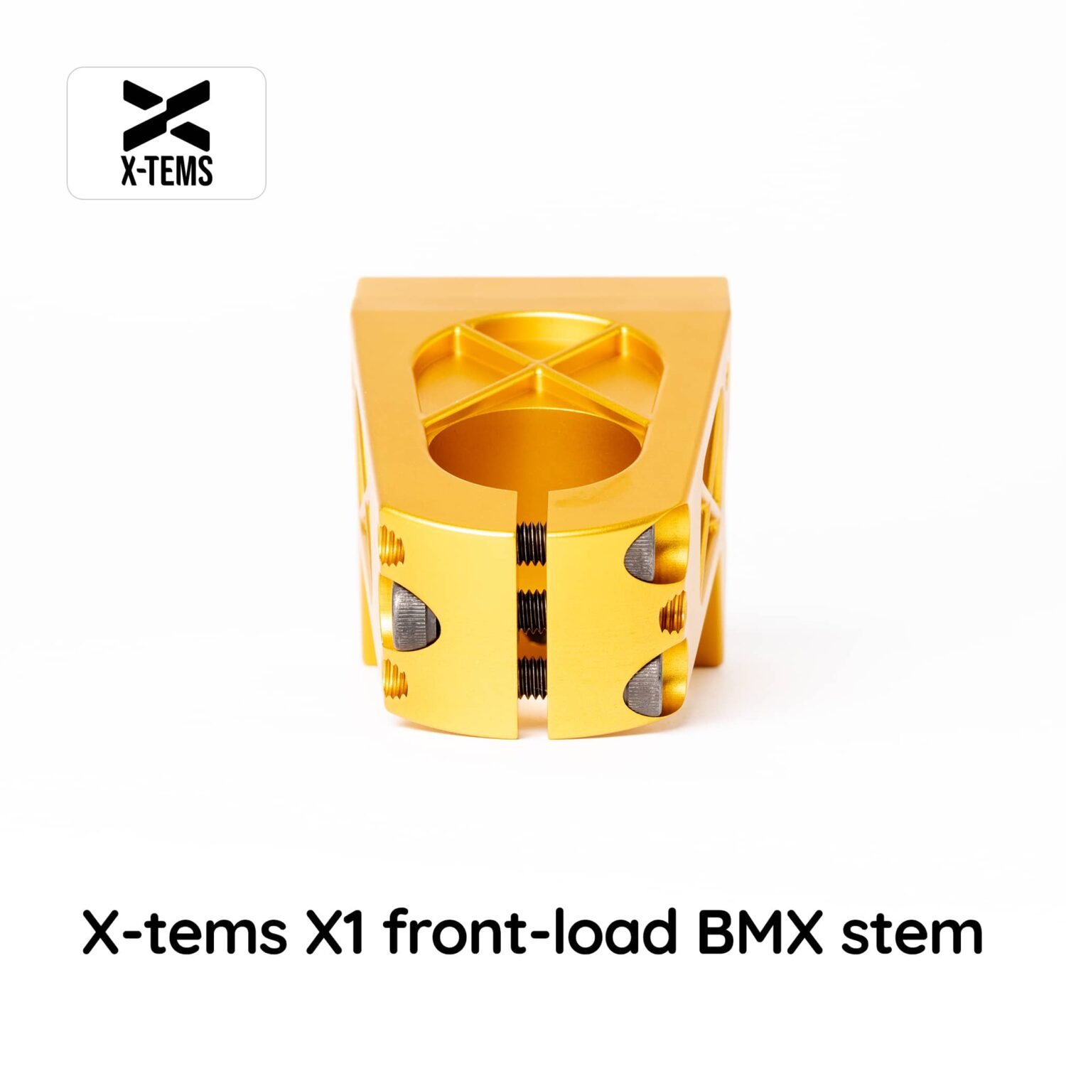 X-Tems X1 BMX Stem (Bright Gold) - Image 4