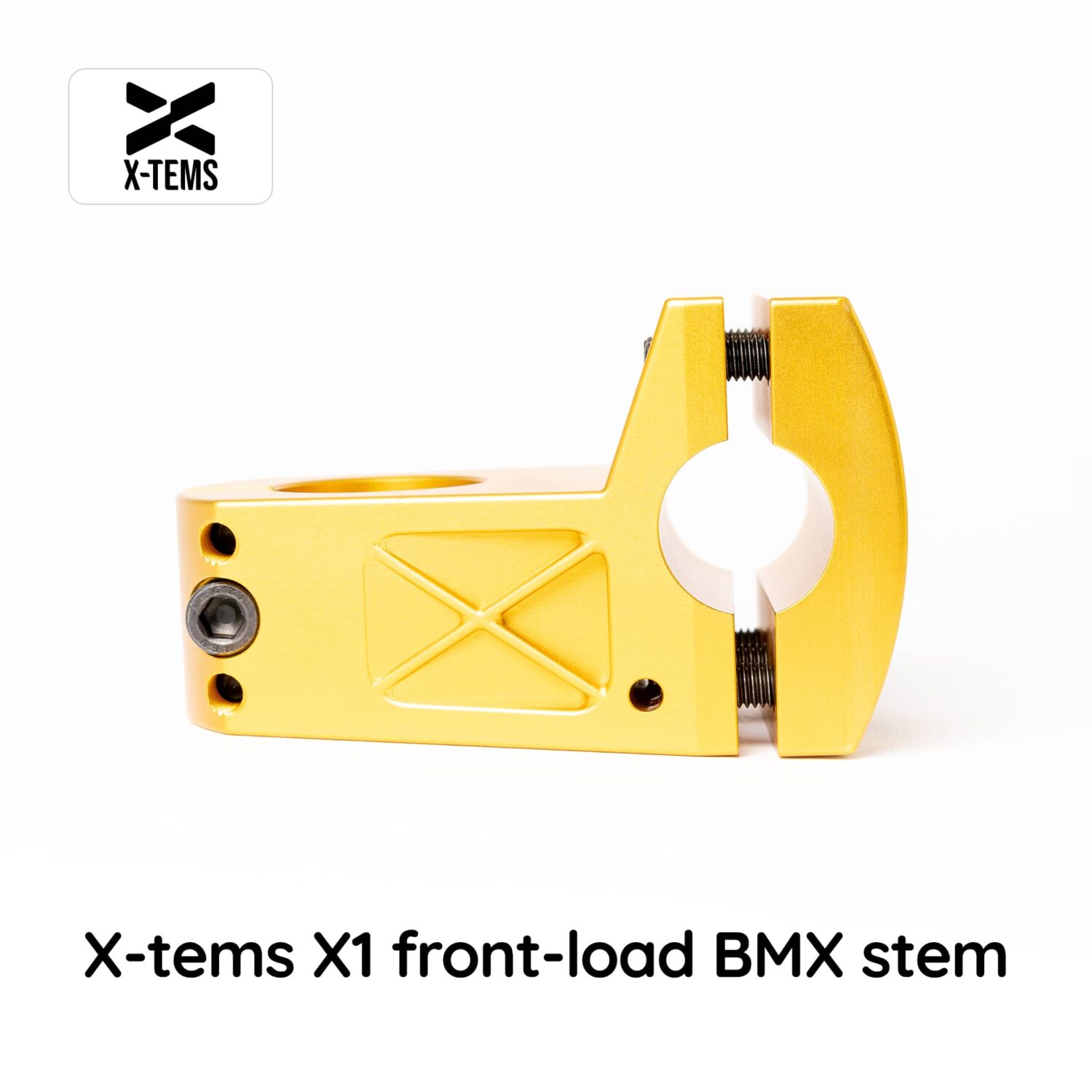 X-Tems X1 BMX Stem (Bright Gold) - Image 5