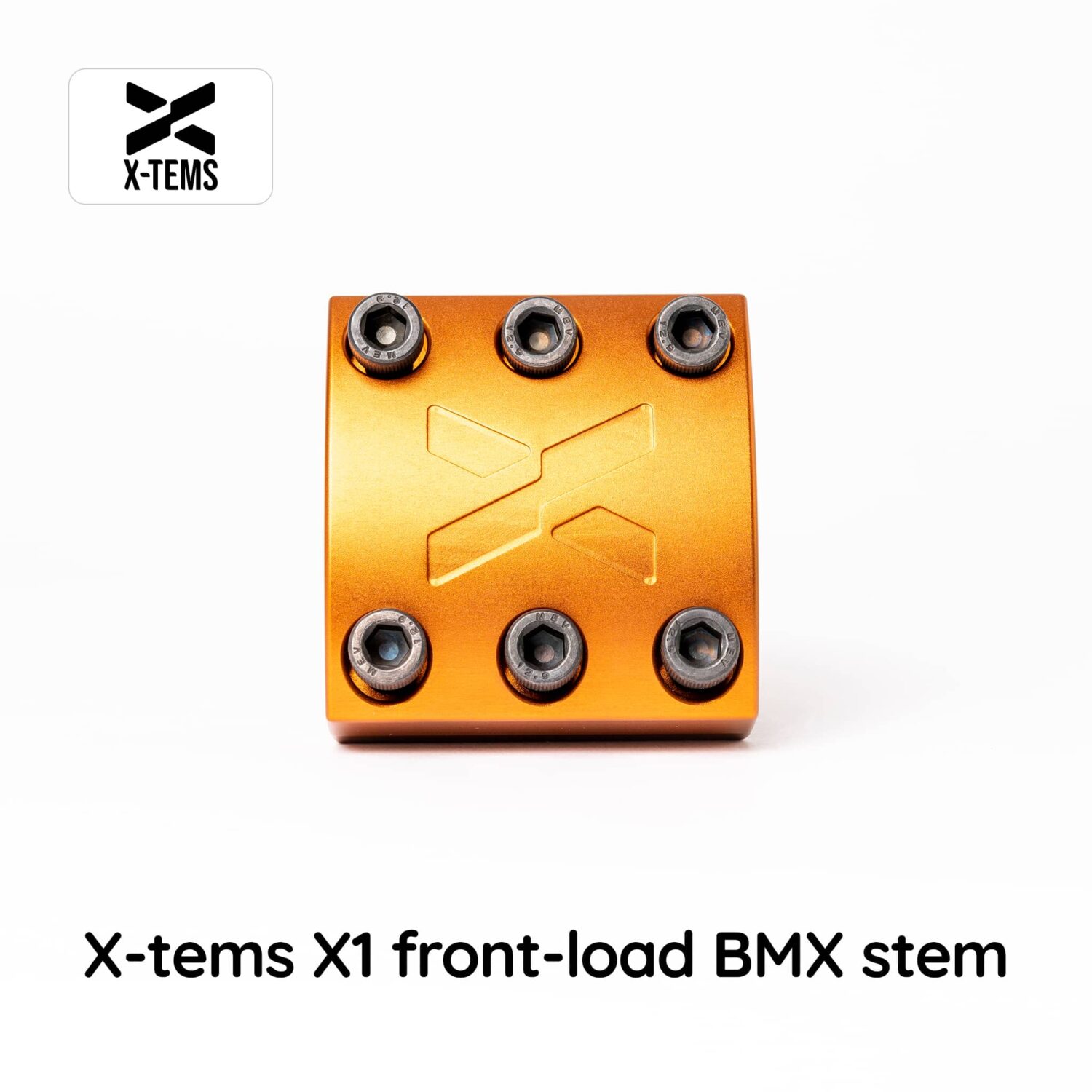 X-Tems X1 BMX Stem (Brilliant Orange) - Image 3