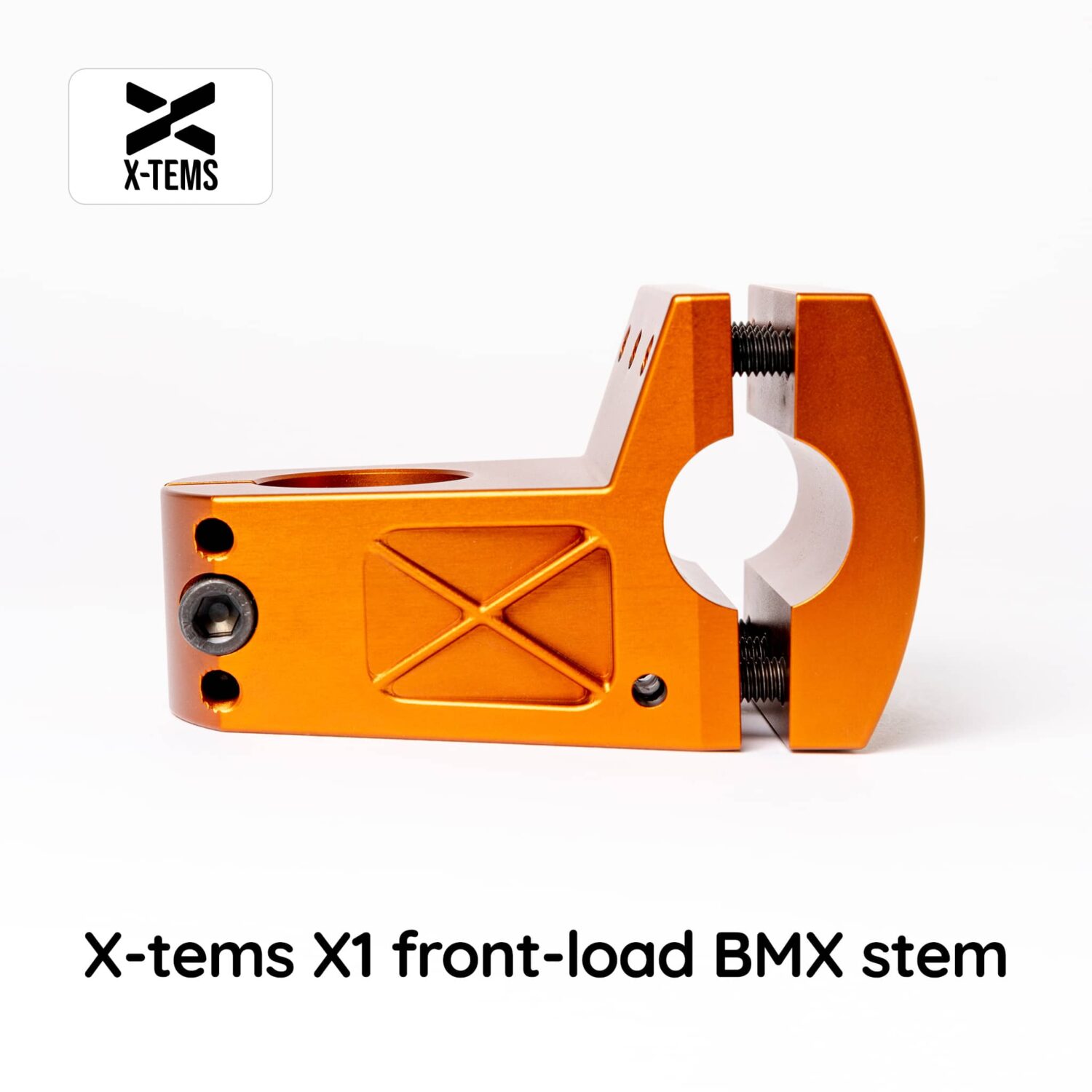 X-Tems X1 BMX Stem (Brilliant Orange) - Image 4