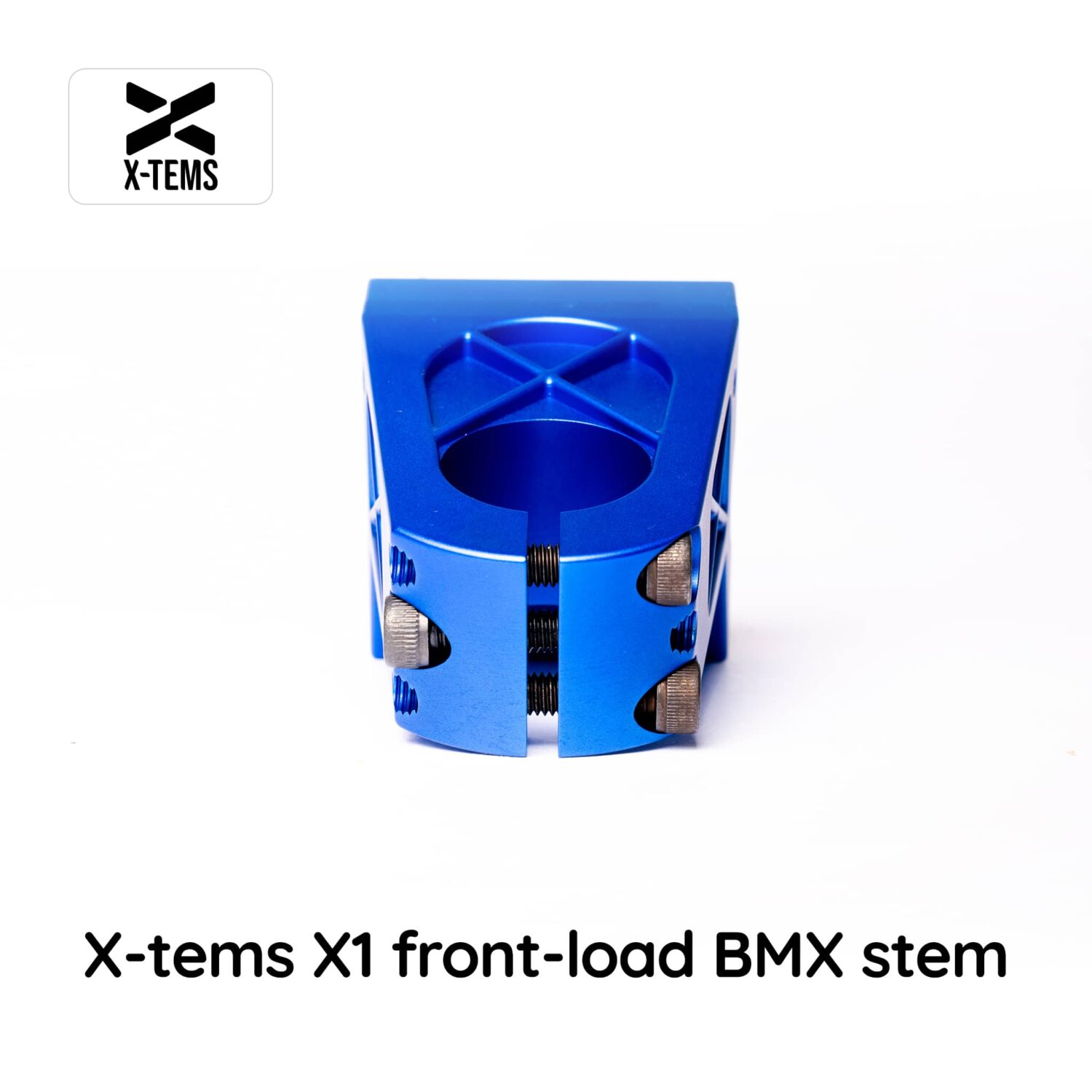 X-Tems X1 BMX Stem (Deep Blue) - Image 3