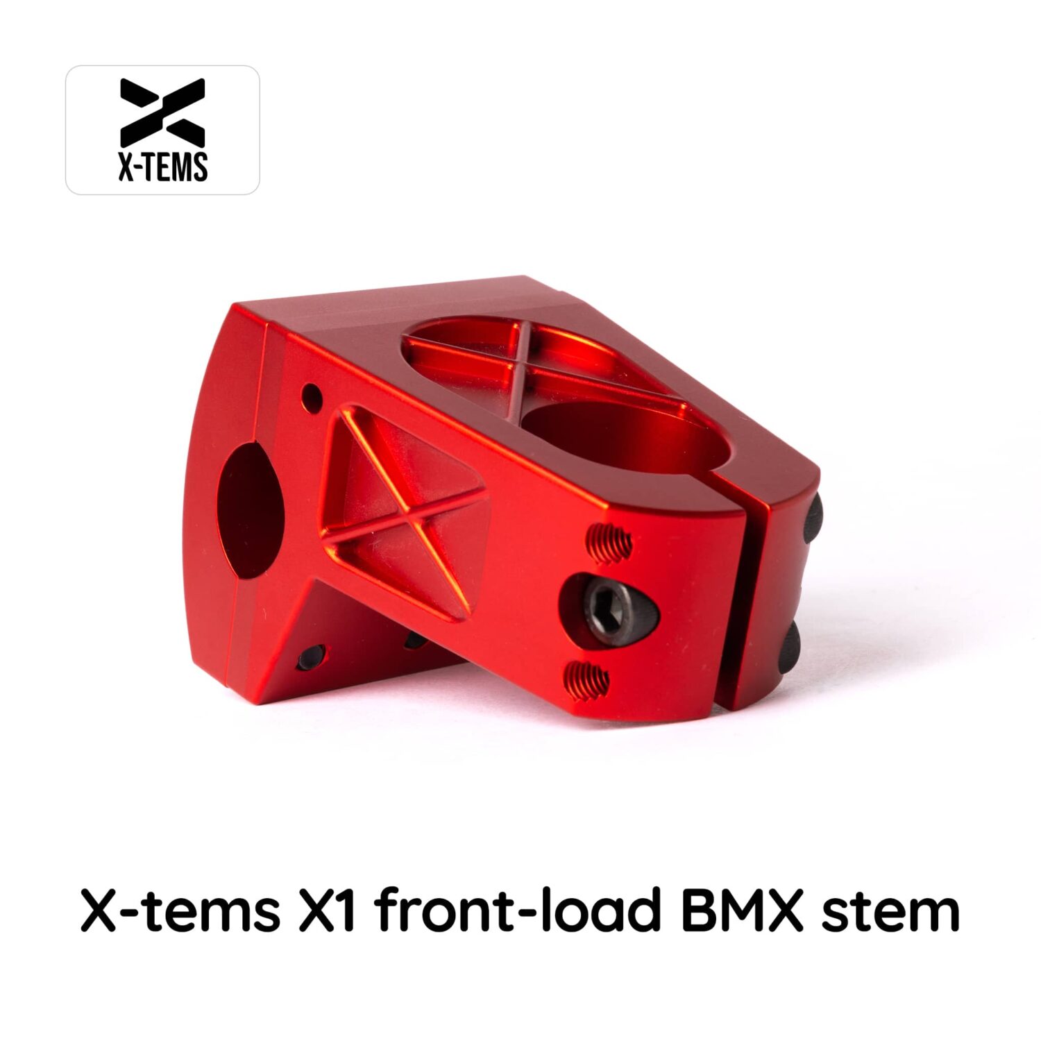 X-Tems X1 BMX Stem (Flame Red) - Image 3