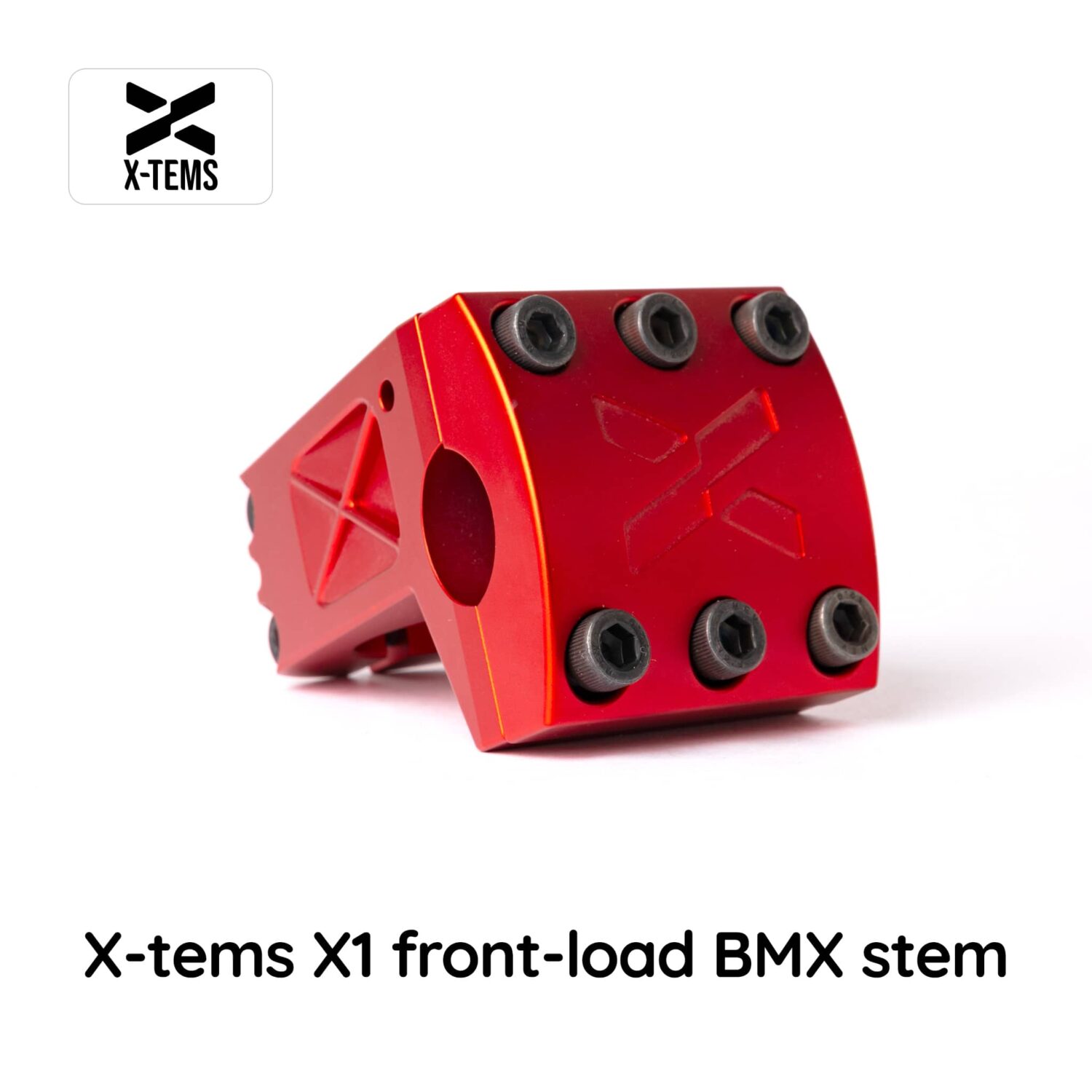 X-Tems X1 BMX Stem (Flame Red)