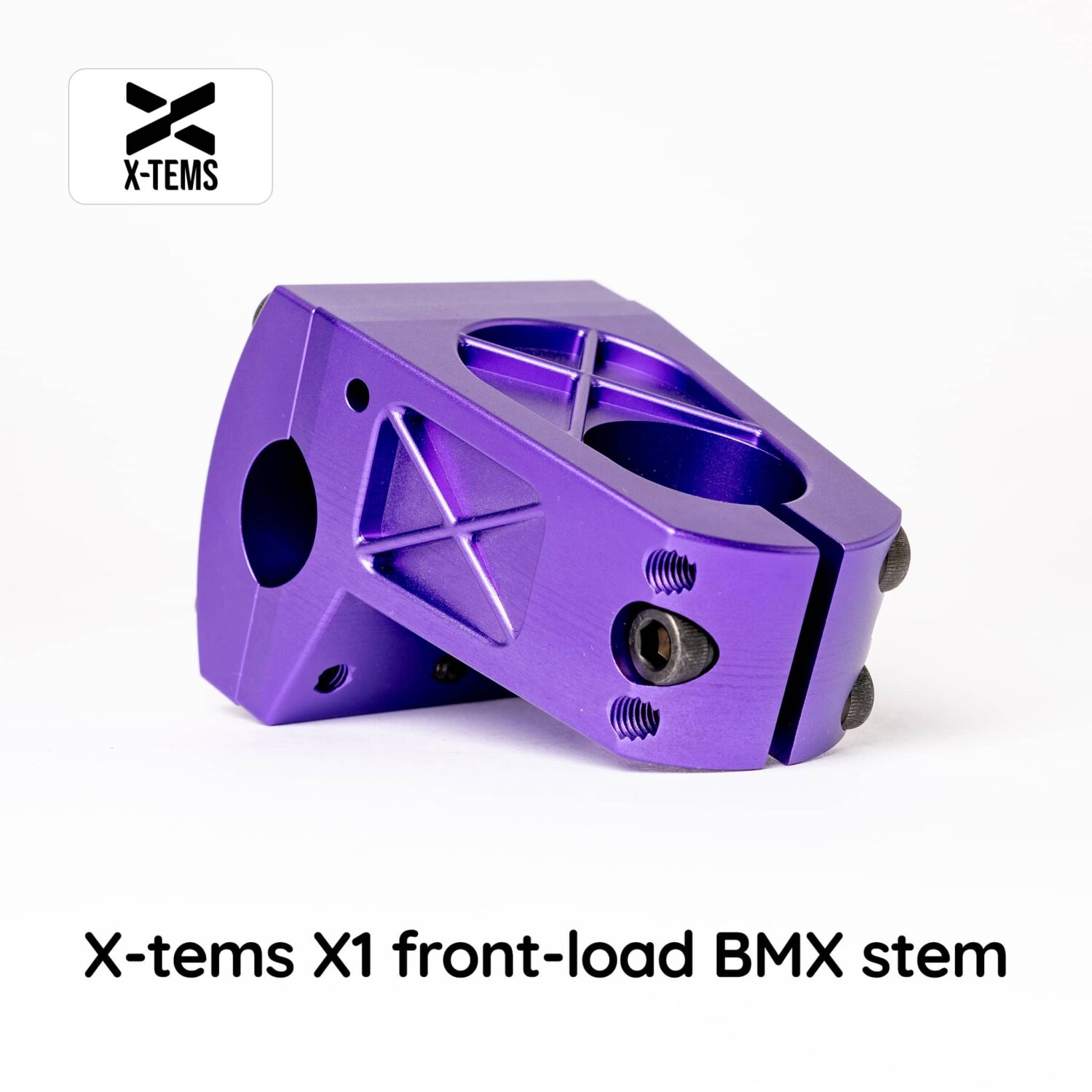 X-Tems X1 BMX Stem (Phantom Purple) - Image 3