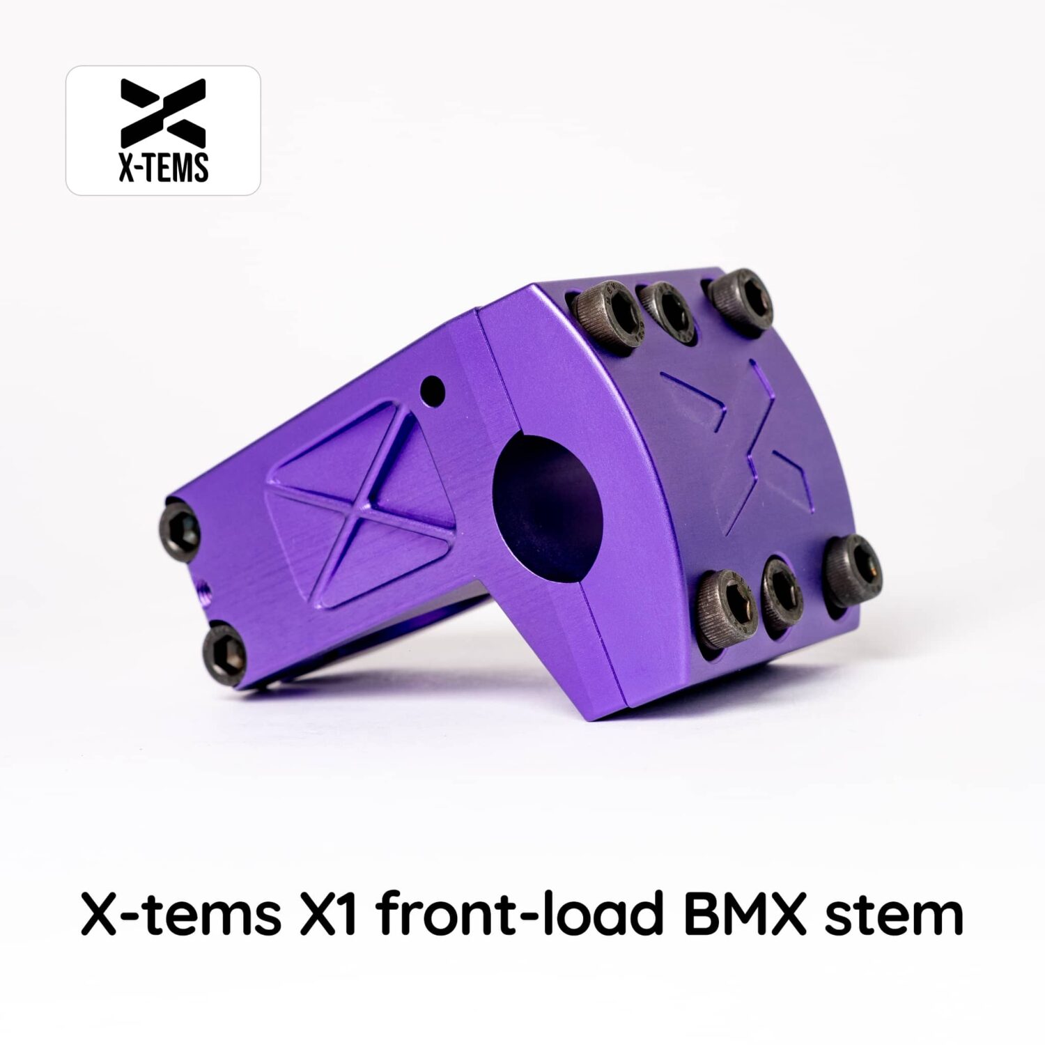 X-Tems X1 BMX Stem (Phantom Purple)