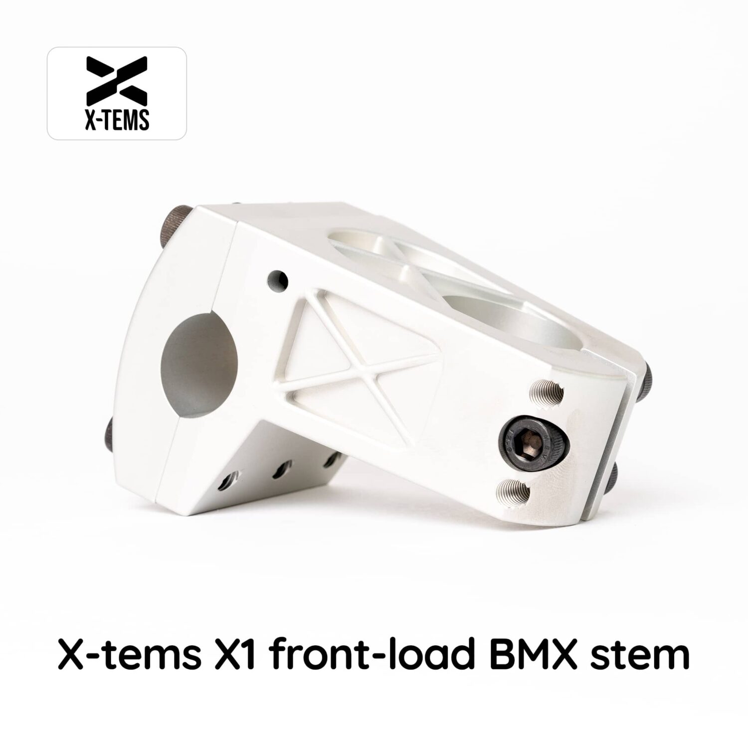 X-Tems X1 BMX Stem (Silver Surfer) - Image 2