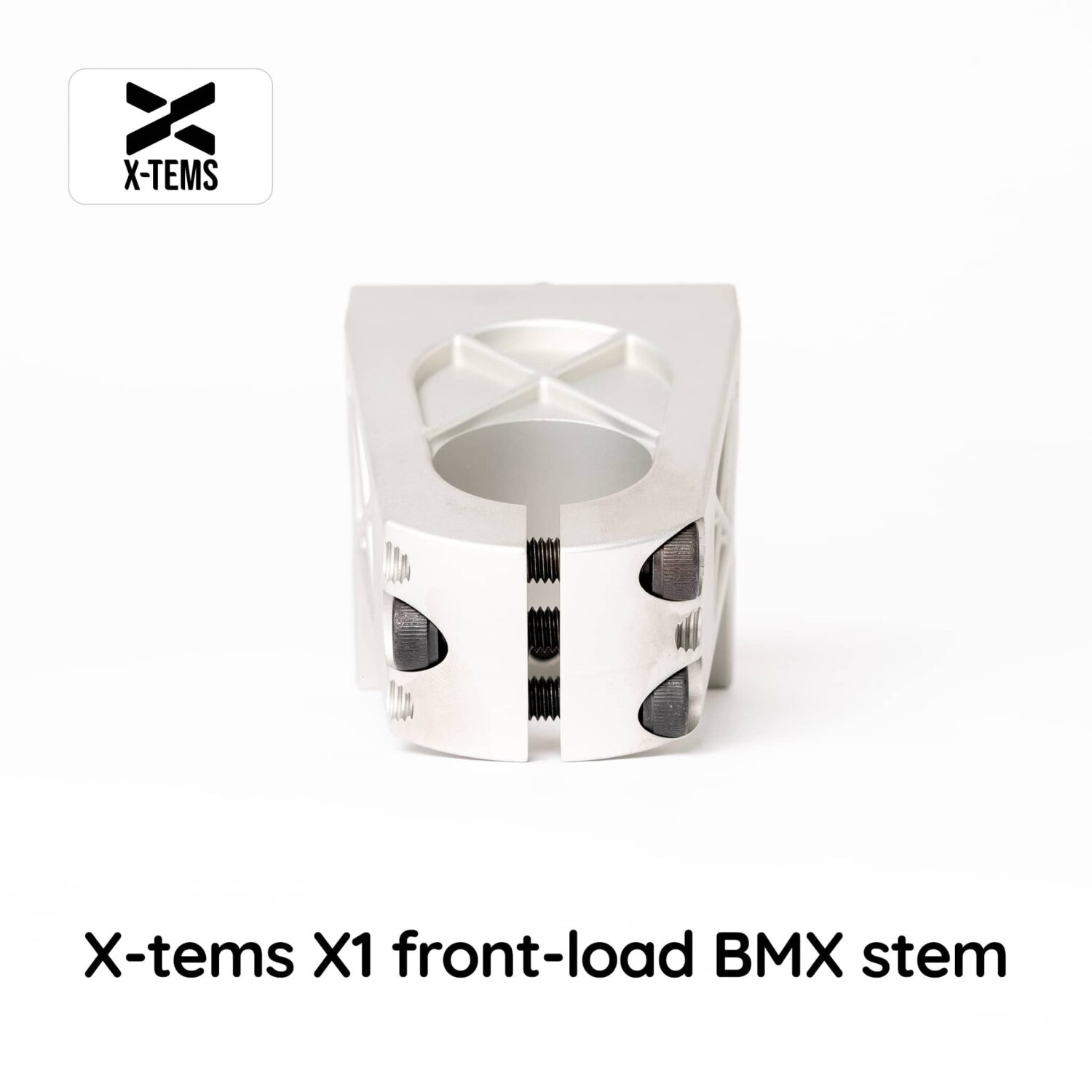 X-Tems X1 BMX Stem (Silver Surfer) - Image 3