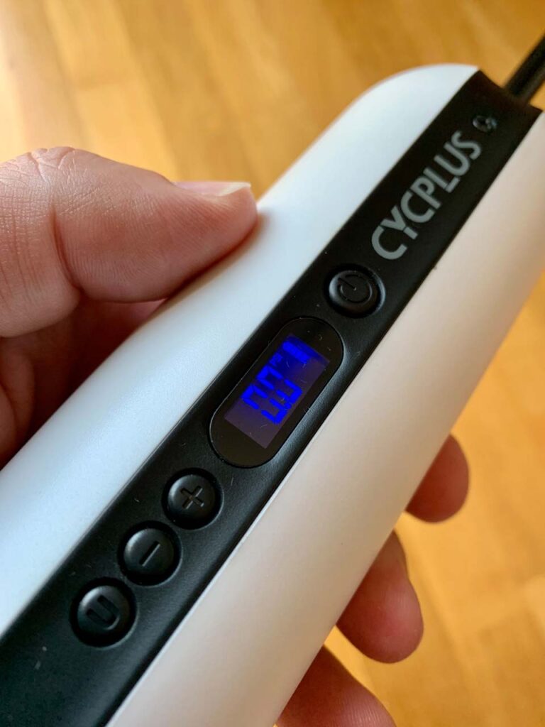 Review: Cycplus Electronic Air Inflator A2 Pump - eBike Parts